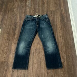 33x32 ed hardy 2008 vintage jeans